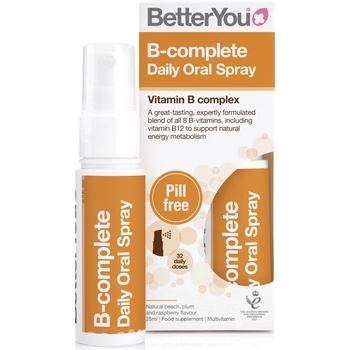 BetterYou B-complete Орален спрей, 25 ml, 32 дневни дози, Better You
