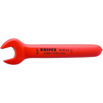 Knipex Otvorený stranový kľúč 3/4" VDE do 1000 V, palcový 98 00 3/4
