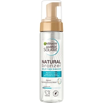 Garnier Ambre Solaire Natural Bronzer автобронзиращ мус за тяло и лице за жени 200 мл