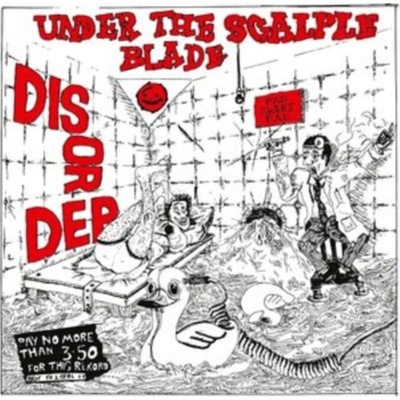 DISORDER - Under The Scalpel Blade - Burgundy LP