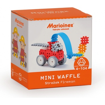 Marioinex MINI WAFLE Hasič malý