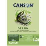 Canson Подложка за рисуване Canson A3 160g, 15 листа C602308001 (C602308001)