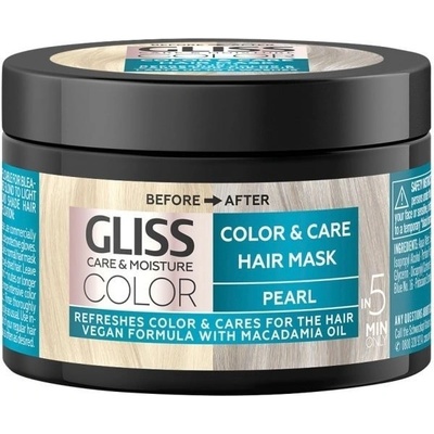 Gliss Color Gliss farbiaca maska Colour & Care Icy Pearl 150 ml