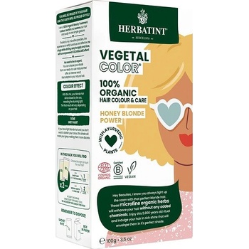 Herbatint Vegetal Colour Bio Rastlinná farba na vlasy Honey Blond
