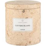 blomus Ароматна свещ FRABLI, размер S - аромат Cotton Island - цвят Travertine (BLOMUS-65449)