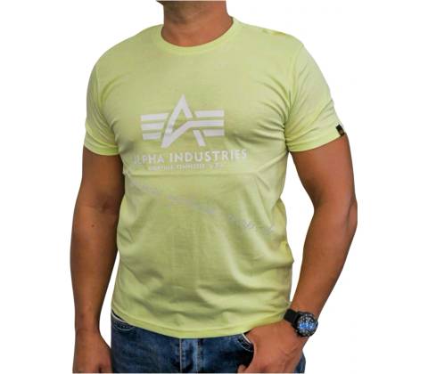 Alpha Industries Basic T-Shirt Arctic Lime