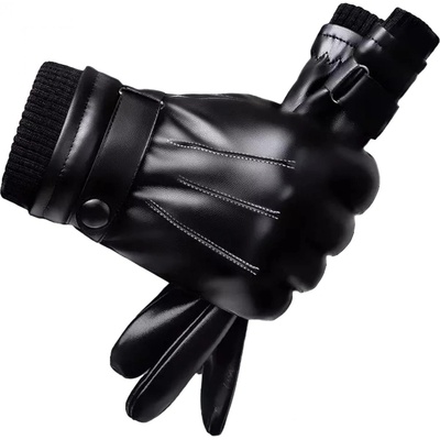 HARAHU Мъжки зимни ръкавици to-21518 - Черна / Тип5 kp21518 (to-21518)