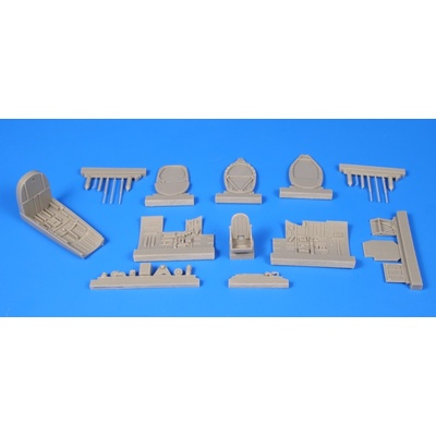 Airfix Spitfire Mk.I interior set for 1:48