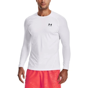 Under Armour Тениска с дълъг ръкав Under UA HG Armour Fitted LS-WHT 1361506-100 Размер M