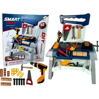 mamido Dětský kutilský stolek 52 dílů