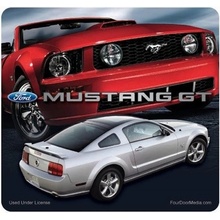 ROADMICE Mouse Pad - Mustang (Red/Silver)