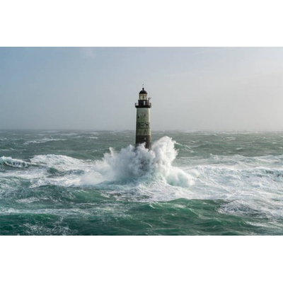 Plakát, Obraz - Storm Ciara in Bretagne with huge, MathieuRivrin, 40 × 26.7 cm