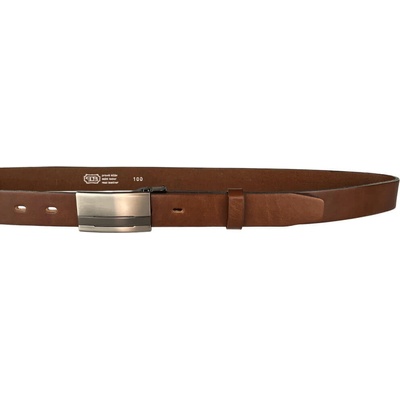 Penny Belts pánský kožený opasek 30-100-1PS-48 hnědý