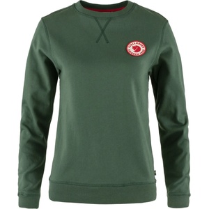 Fjällräven Дамски пуловер Fjällräven Women's 1960 Logo Badge Sweater Jumper - Deep Patina - размер XS (117-2712-0212)