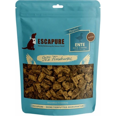 ESCAPURE pamlsky z kachního masa Softies 3 x 150 g
