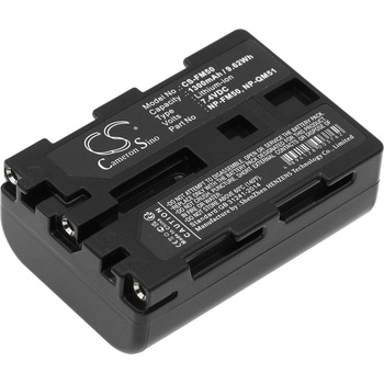 Image 1 of Cameron sino Батерия за фотоапарат SONY NP FM50 LiIon 7.2V 1300mAh Cameron Sino (CS-FM50)