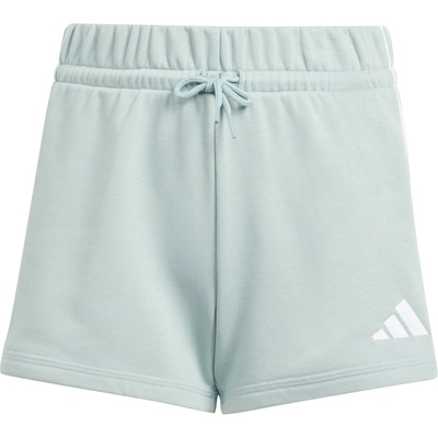 Adidas Детски къси панталони adidas Kid's 3 Stripes FT Shorts 280 Shorts - Wonder Sage / White - размер 152 (EU) (701-3543-0513)