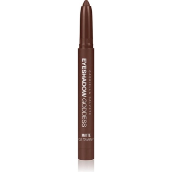 Gabriella Salvete Eyeshadow Goddess кремави сенки са очи с молив цвят Matte 02 Tawny 1.3 гр