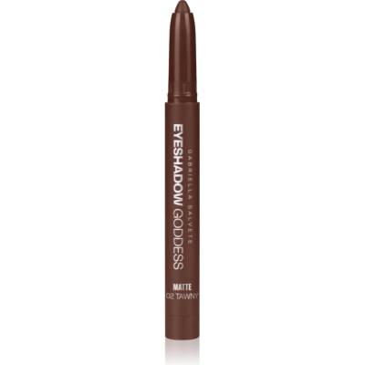 Gabriella Salvete Eyeshadow Goddess кремави сенки са очи с молив цвят Matte 02 Tawny 1.3 гр