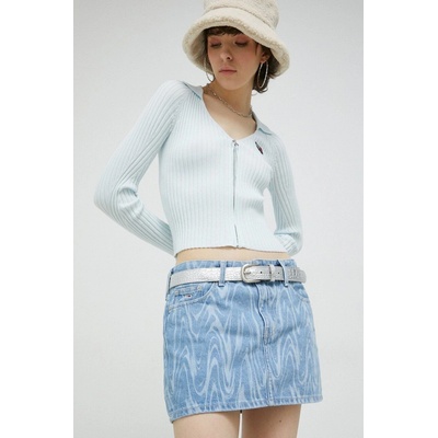 Tommy Jeans Sophie Micro Mini Skirt Denim Light