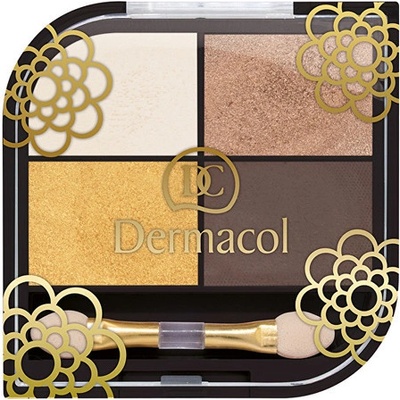 Dermacol Quatro Eyeshadow II. Paletka očních stínů 08 8 g – Zboží Mobilmania