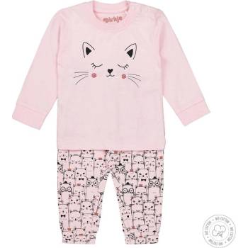 Dirkje dívčí pyžamo kočičky WDB0502 ružová