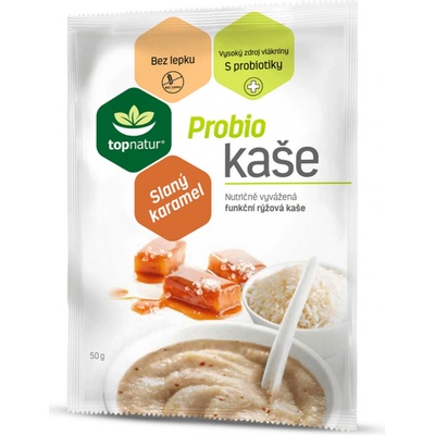 TOPNATUR Probio kaše Slaný karamel 50 g – Zboží Dáma