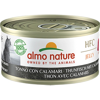 Almo Nature HFC Natural tuniak s kalamármi v želé 24 x 70 g