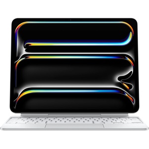Apple Magic Keyboard for iPad Pro 13-inch (M4) - British English - White - MWR43B/A (MWR43B/A)