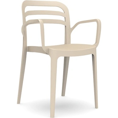 Mira-N Стол novussi с подлакътник aspendos ПЯСЪЧНО БЕЖОВО (0142346)