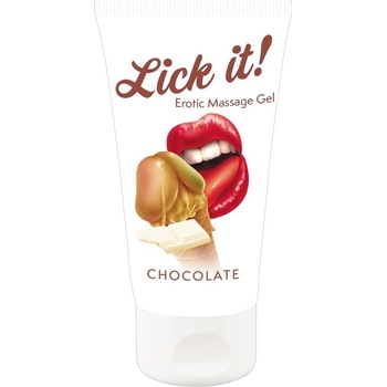 Lick it! 2in1 edible lubricant white chocolate 50ml