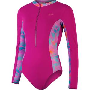 Speedo Бански костюм Speedo Women's One Piece Swimsuit - Purple/Orange - sportihobi - 84,08 лв