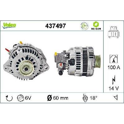 generátor VALEO 437497 437497
