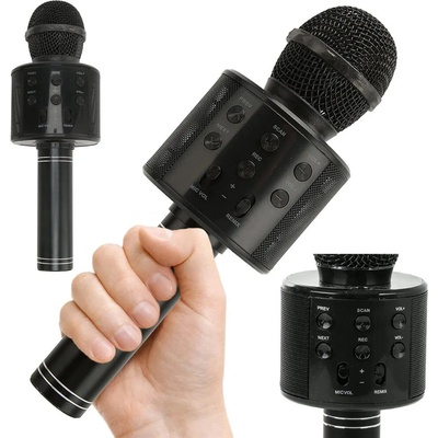 Verk Group Bluetooth karaoke reproduktor hlasový modulátor kulatý