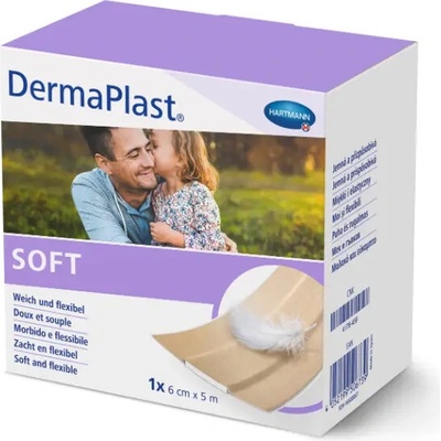 DERMAPLAST SOFT 6 cm x 5 m 1 ks