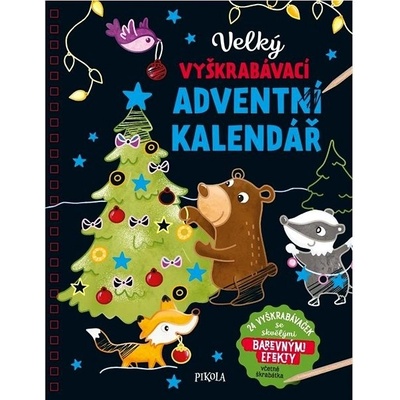 Velký vyškrabávací adventní kalendář – Zboží Mobilmania
