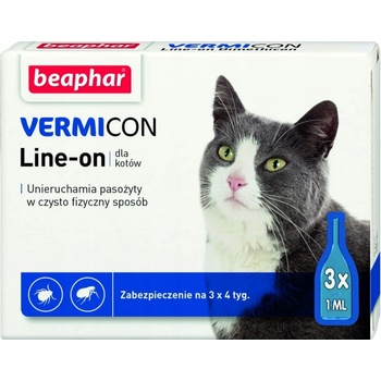 Beaphar Kapky proti parazitům pro kočky 3 x 1ml