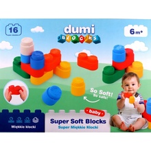 Dumel Discovery Dumi Blocks Super měkké kostky 16 ks