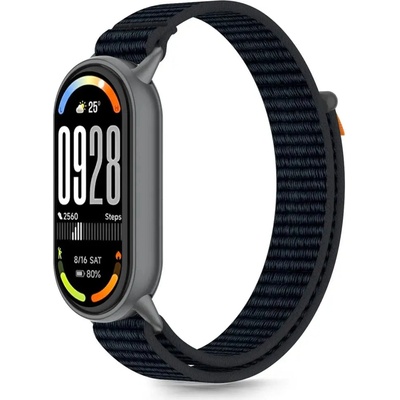 Tech-Protect Каишка Tech-Protect Nylon Pro за Xiaomi Smart Band 8/9/10/NFC - черно и оранжево (5906302331468)