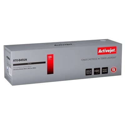 Compatible Тонер Activejet ATO-B491N (заместител за OKI 44917602, Supreme, 12000 страници, черен) (ATO-B491N)