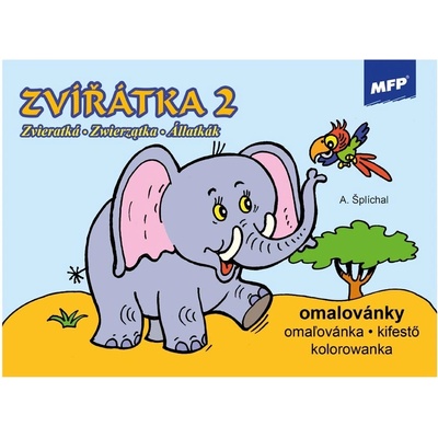 MFP 5300326 omaľovánky Zvieratká 2