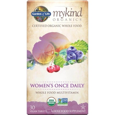 Garden of Life Mykind Organics Womens Once Daily Multi 30 tabliet