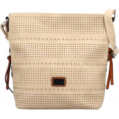Stylová dámská crossbody kabelka Seja béžová
