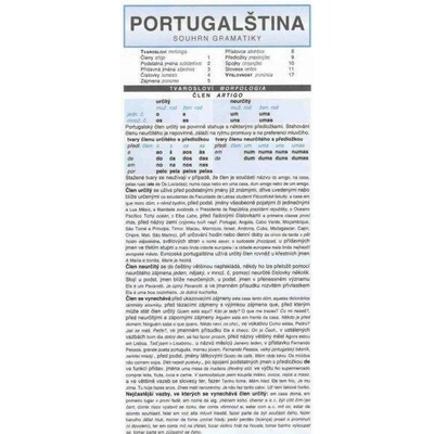 Portugalština-souhrn gramatiky