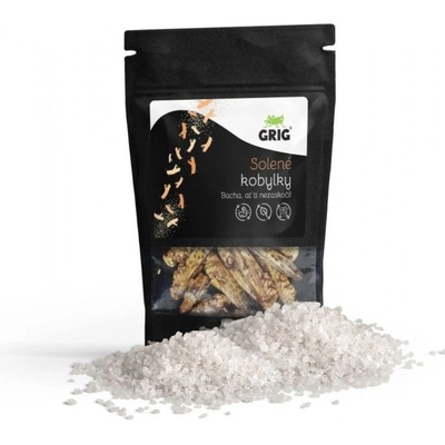 Grig Sušené kobylky Soľ 8 g