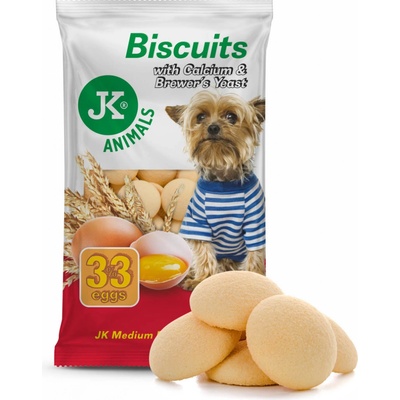 JK ANIMALS Piškoty s vápníkem a piv. kvasnicemi 250 g
