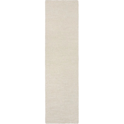Flair Rugs Ръчно изработена вълнена пътека в цвят слонова кост 80x230 cm Harris Boucle - Flair Rugs (503119380296)
