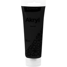 Luma farby akrylové 75ml černá