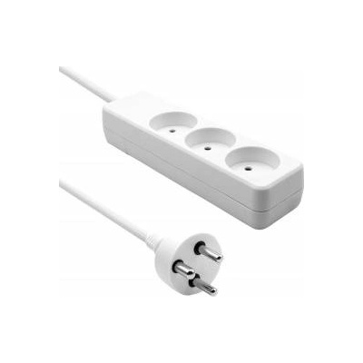 ProXtend Danish Power Strip 3-way 4M White