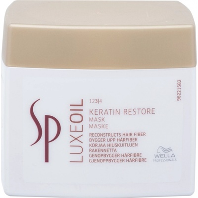 Wella Professionals SP Luxe Oil Keratin Restore Mask maska pro poškozené vlasy 400 ml – Zboží Dáma